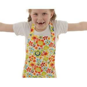   Kids Aprons in Sunny Sweetheart Print, for 3 to 10 Years Old Kitchen