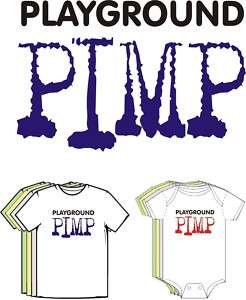 Playground Pimp Funny Baby Boy Clothes T shirt Toddler  
