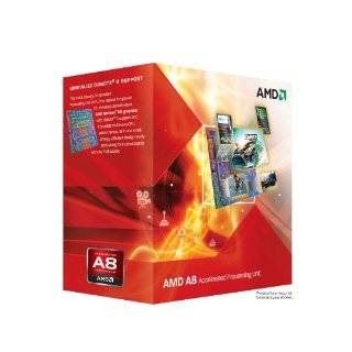 AMD A8 3850 APU Quad Core Processor (AD3850WNGXBOX) by AMD