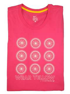 Livestrong Womens Wear Yellow Cycling Shirt Pink S  