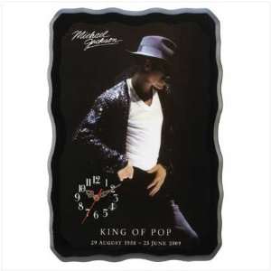  KING OF POP WALL CLOCK