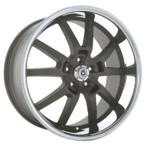 20x10 Konig Stampede (Race Grey w/ Stainless Lip) Wheels/Rims 5x114.3 