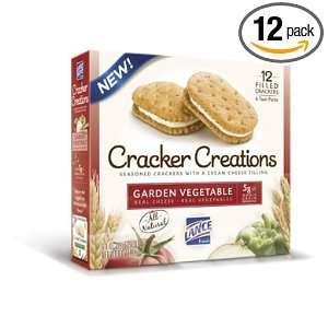 Lance Garden Vegetable Cracker Creations, 6 individual packs per box 