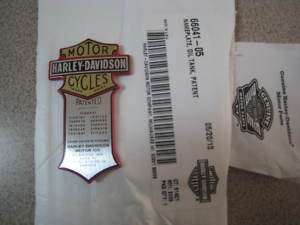 Harley old school decal emblem oil tank other oem  