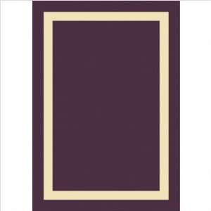   Portrait Heather Purple Area Rug Size Round 7 7 Furniture & Decor