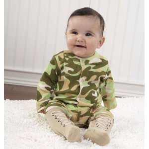   Dreamzzz Baby Camo Two Piece Layette Set in Backpack Gift Box Baby