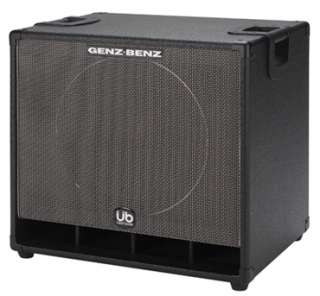 Genz Benz Uber 1 15 Bass Amplifier cab NEW Display unit  