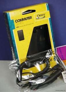 New otterbox commuter case htc inspire 4G & desire hd car charger ship 