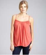 Monrow melon cotton jersey embroidered tank style# 318450502