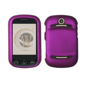   Purple Rubberized HARD Case Phone Cover Pantech Pursuit II 2 P6010