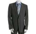 hugo boss grey pinstriped gabardine cooper reno 2 button suit with 