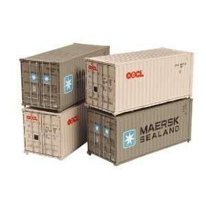   379 351A Pack 20Ft Containers Maersk Sealand & Ocl (4)