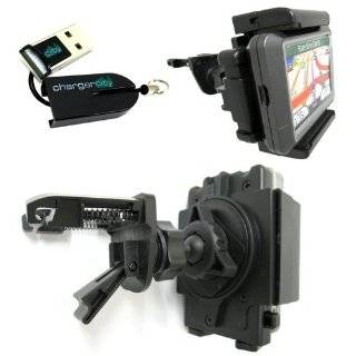1200 GPS Vent Mount Kit by ChargerCity w/360° Viewing Adjustment GPS 