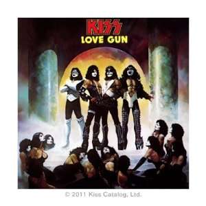  Kiss  Love Gun Refrigerator Magnets