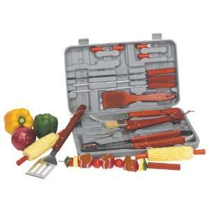 Of Best Quality 18Pc Bbq Tool Set By Chefmaster&trade 19pc Barbeque 