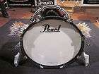 Pearl Reference 20 x 18 Bass Drum Piano Black   New from an 