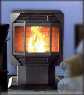 New 2012 Bay Front Wood Pellet Stove Heater Furnace Fireplace   SEALED 