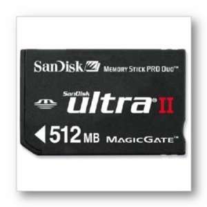   SanDisk Ultra II  66x Memory Stick Pro Duo with Adapter Electronics