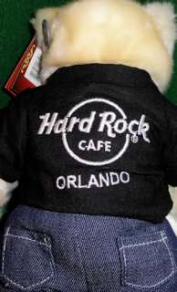 Hard Rock Cafe ORLANDO 2010 WORLD TOUR Teddy Bear Plush  