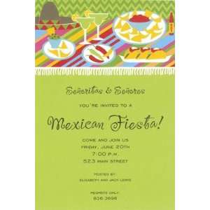  Fiesta Table, Custom Personalized Adult Parties Invitation 