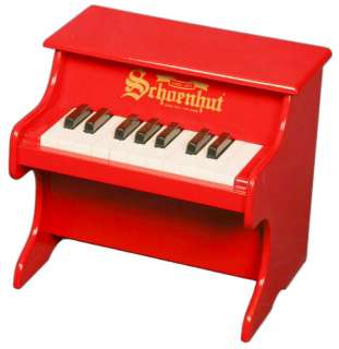 Schoenhut Kids 18 Key My First Tabletop Toy Piano NEW 652730182091 