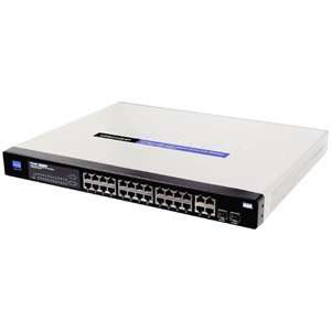  Cisco SRW224G4P Ethernet Switch   28 Port   2 Slot 4   10 