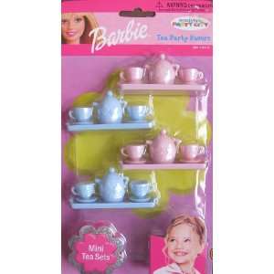  Barbie Tea Party Favors MINI TEA SETS   Party City 