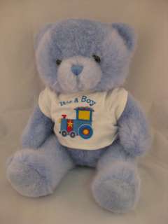   Plush Bear Stuffed Animal Toy 12P17 Baby Boy Nursery Teddy Bear  