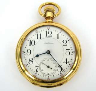 Antique (1903) American Waltham 18K Gold Pocket Watch  