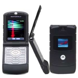  Motorola Razr V3 Unlocked Quadband Gsm Phone Black Cell Phones 