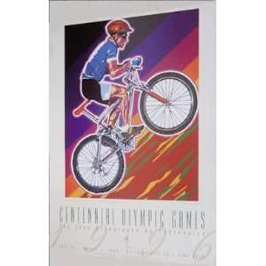  Mountain Biking Olympics Poster