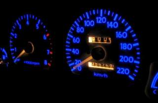 HYUNDAI S Coupe speedometer plasma gauges dials 220 KMH  