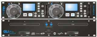 Gli Pro Scratch 8 Dual CD Player w/USB & SD Card Slot  