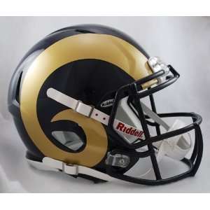   LOUIS RAMS Riddell Revolution SPEED Football Helmet