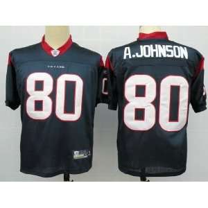   johnson #80 Blue NFL Houston Taxans Football Jersey Sz56 Beauty