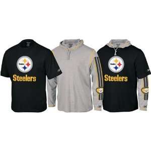  Pittsburgh Steelers NFL Hoody & Tee Combo (X Large 