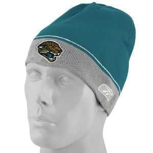   Jaguars Teal Youth Player Winter Skully Knit Beanie