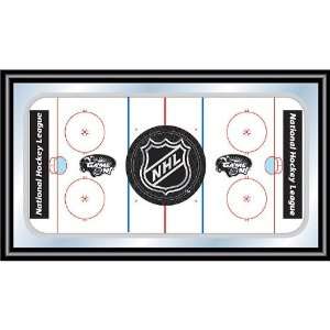  NHL Rink Mirror with NHL Shield Logo Electronics