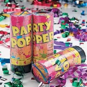    Party Poppers   Novelty Toys & Noisemakers