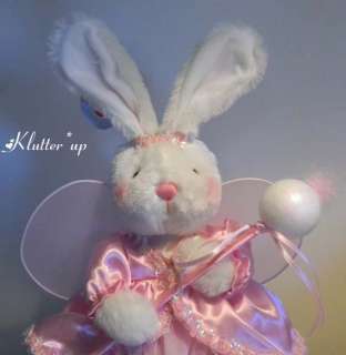 Plush Easter Fairy Rabbit Ballet Ballerina Doll 18 BUNNY*PINK 