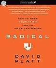 radical by david platt unabridged audiobook on cd new one