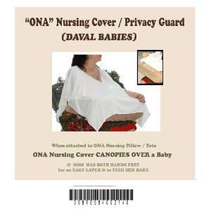 ONA Nursing Cover (Attachable to ONA Nursing Pillow)   IVORY/BEIGE 