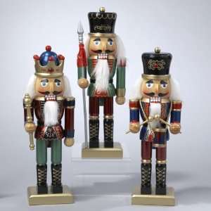   of 6 Wooden Soldier and King Christmas Nutcrackers 10