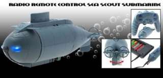 Sea Scout Twin Screw 6Ch Diving Radio Control R/C Submarine  