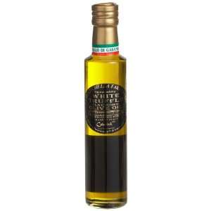 Rustichella White Truffle Olive Oil, 8.3 Ounce Glass Bottle  