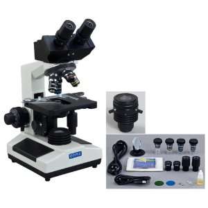  OMAX 40X 2000X Digital Binocular Compound Microscope with 