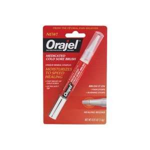  Orajel Medicated Cold Sore Brush .5 oz Health & Personal 