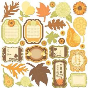   Orchard Harvest Collection   Die Cut Cardstock Pieces   Orchard