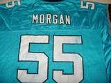   Panthers Dan Morgan Jersey Sz XL X Large Mens Reebok On Field #55 Blue
