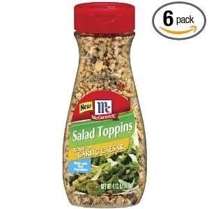 McCormick Salad Toppins Roasted Garlic Caesar, 4.12 Ounce (Pack of 6)